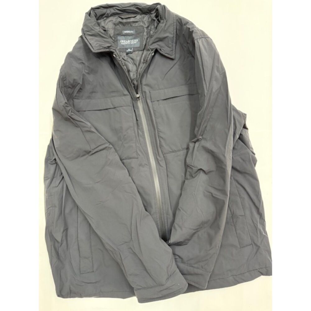 Kenneth Cole Awareness Men's XL Modern Fit Black Utility Field Jacket
